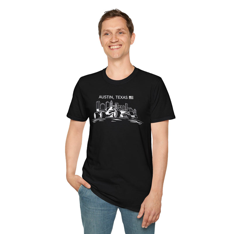 Sleek Austin, Texas T-Shirt