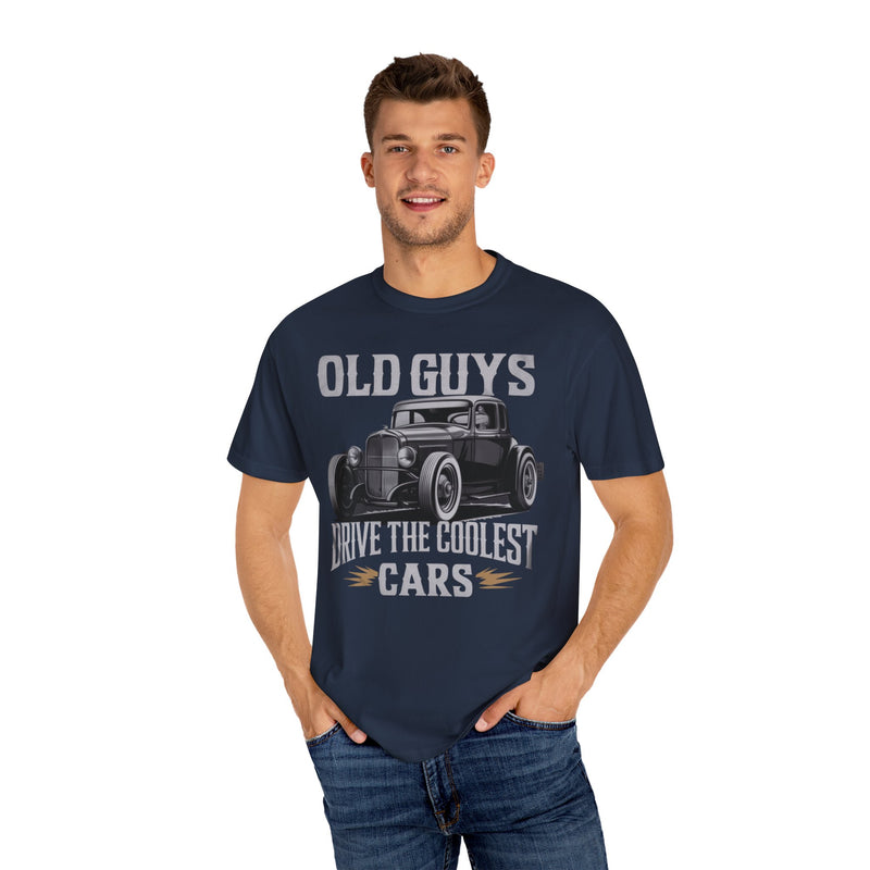 Old Guys Drive the Coolest Cars Racing Shirt