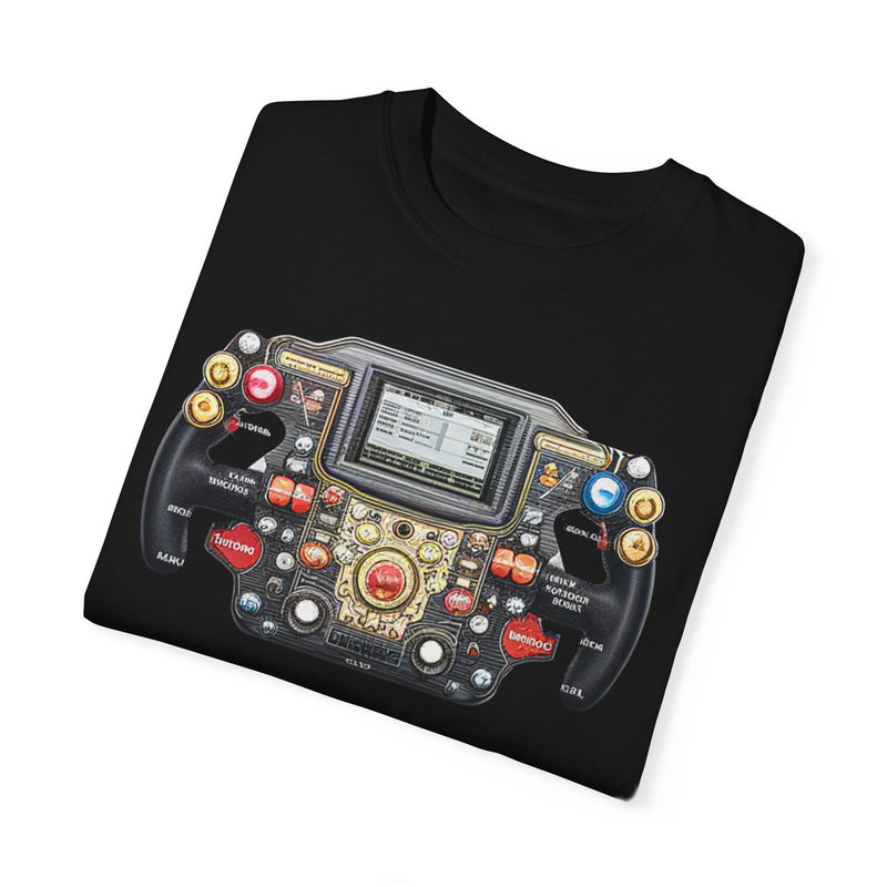 Race Car Steering Wheel T-shirt