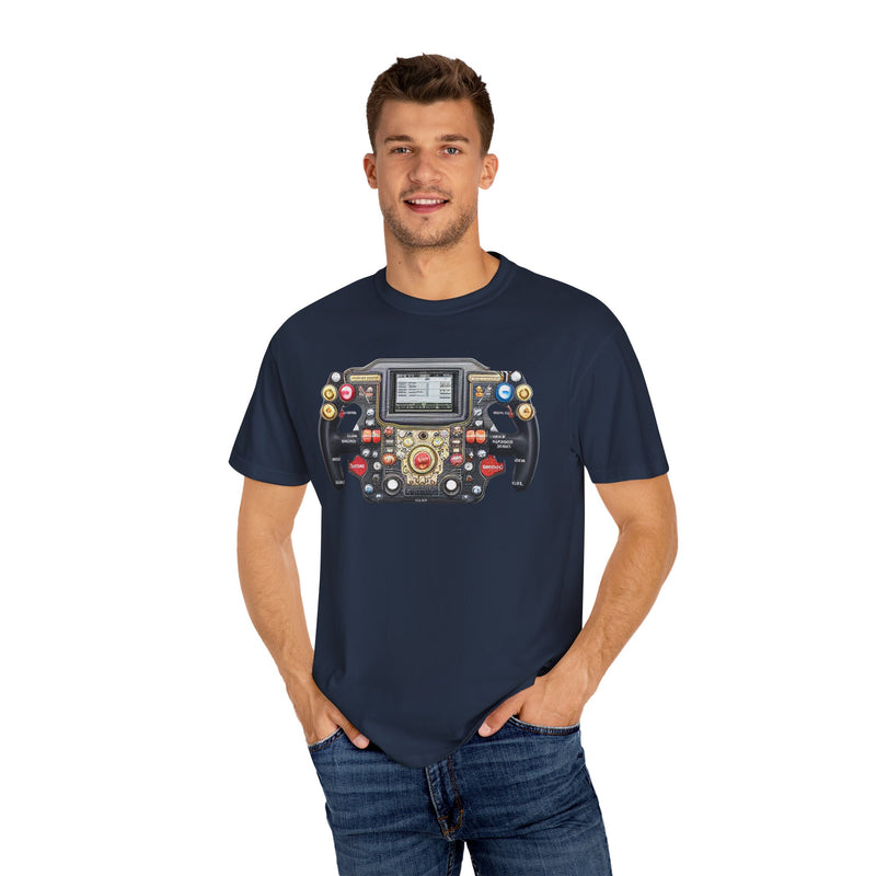 Race Car Steering Wheel T-shirt