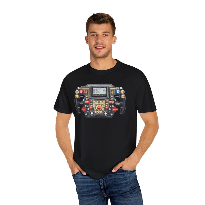 Race Car Steering Wheel T-shirt