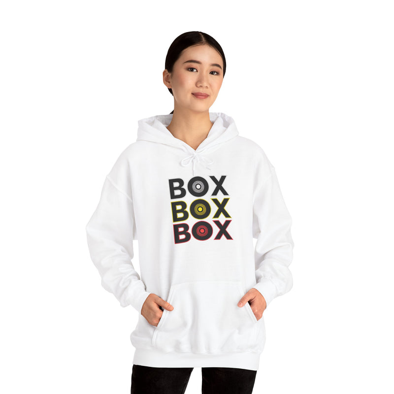 Box Box Box Racing Hoodie