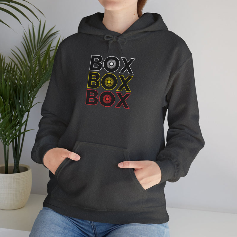 Box Box Box Racing Hoodie