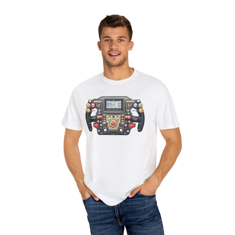 Race Car Steering Wheel T-shirt