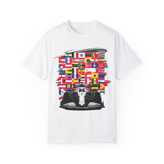 2024 Race Car & Flags T-shirt