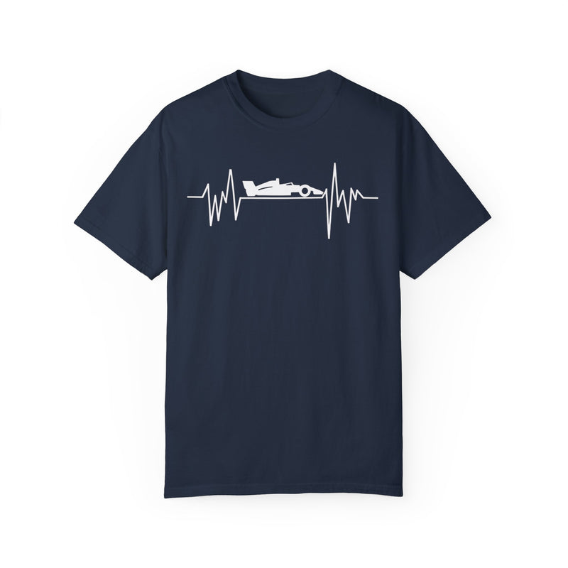 Race Car Heartbeat T-shirt