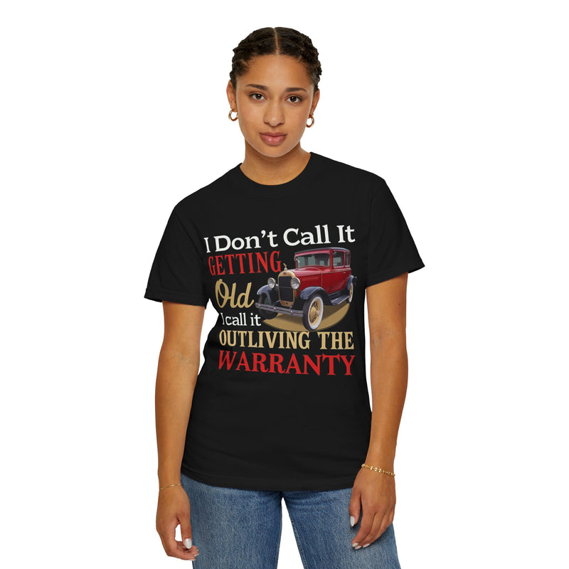 I don't call it getting old racing shirt