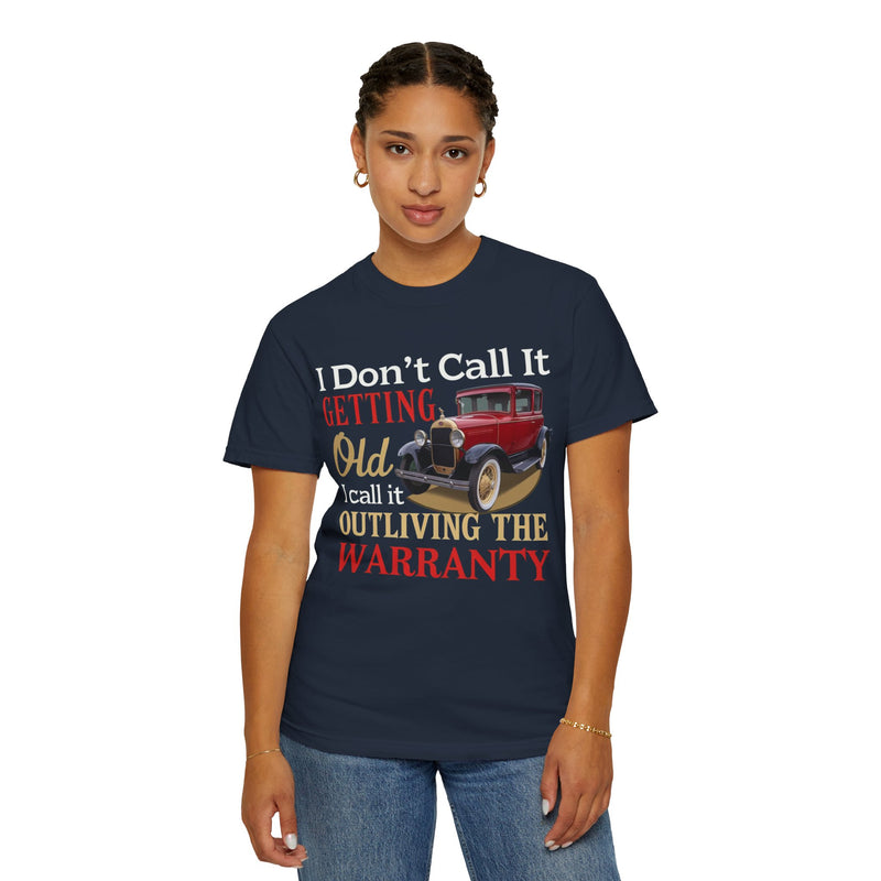 I don't call it getting old racing shirt