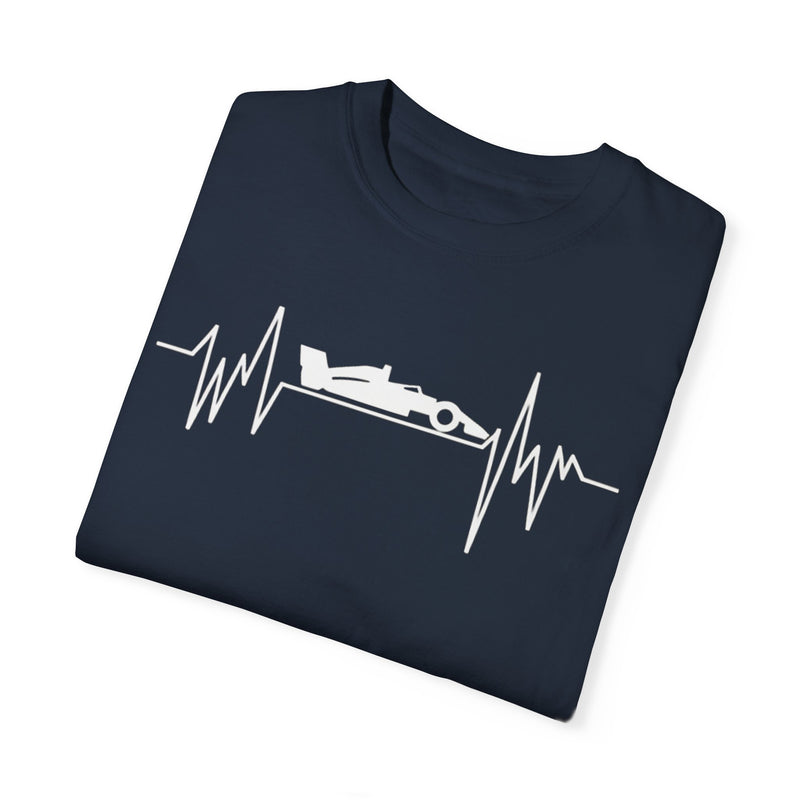 Race Car Heartbeat T-shirt