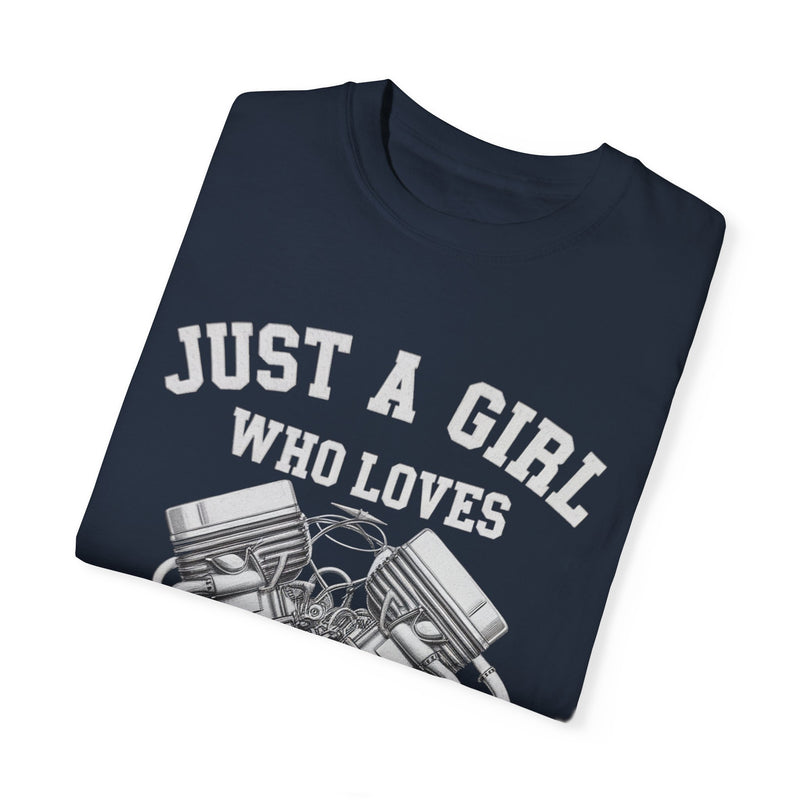 Just a Girl Who Loves Drag Racing T-shirt