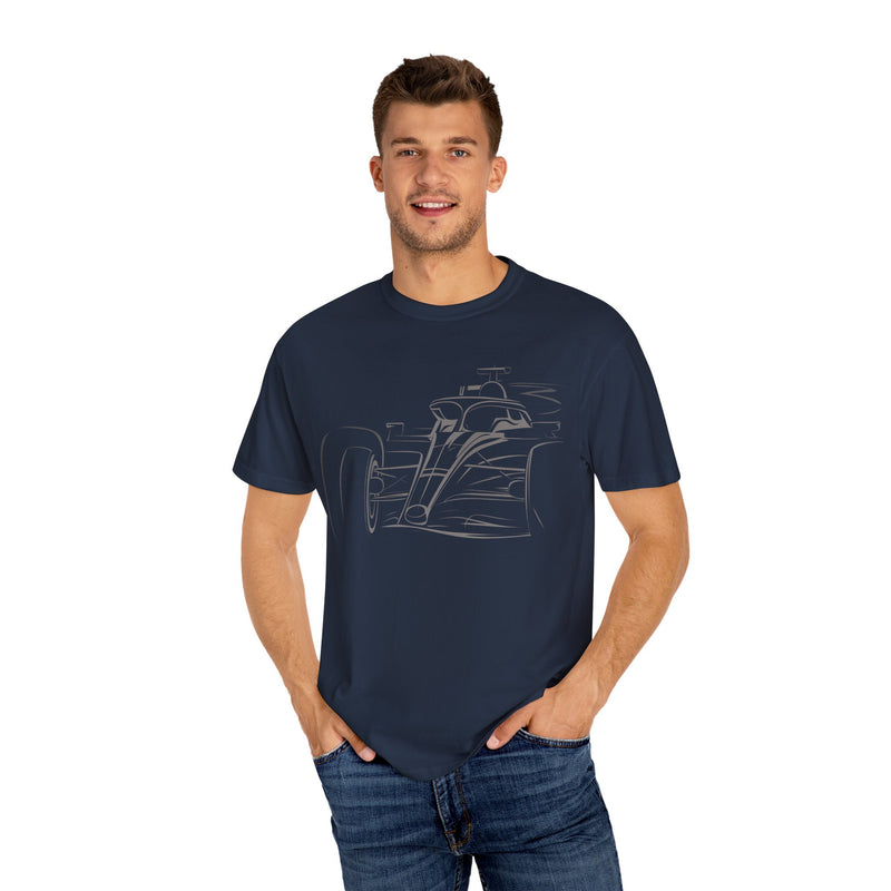 Minimalist Race Car T-shirt