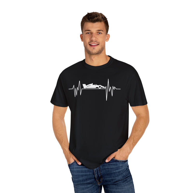 Race Car Heartbeat T-shirt