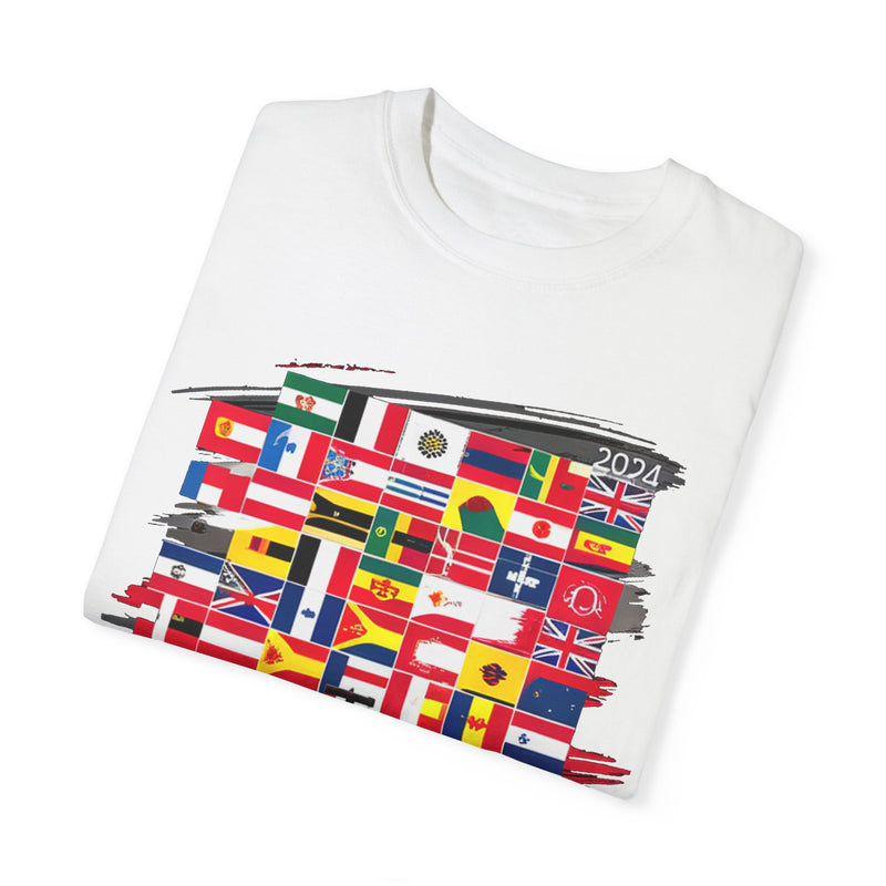 2024 Race Car & Flags T-shirt