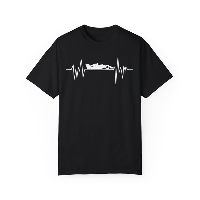 Race Car Heartbeat T-shirt